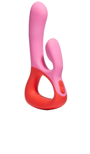 Clutch in Poppy & Cerise