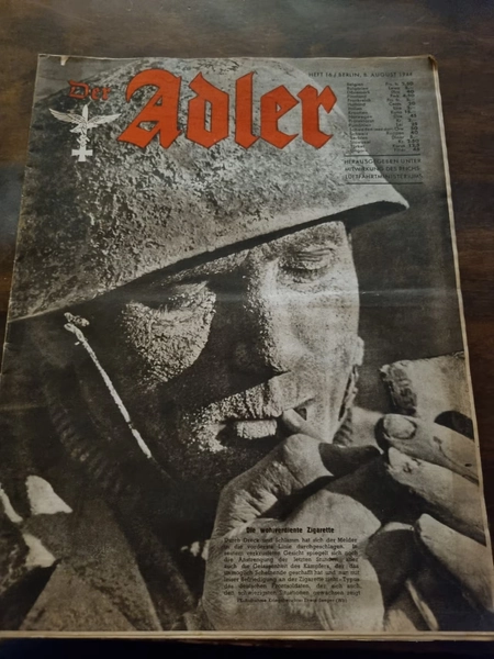 Magasin fra luftwaffe Der Adler (Ørnen)