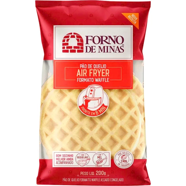Pão de Queijo Waffle Forno de Minas 200g