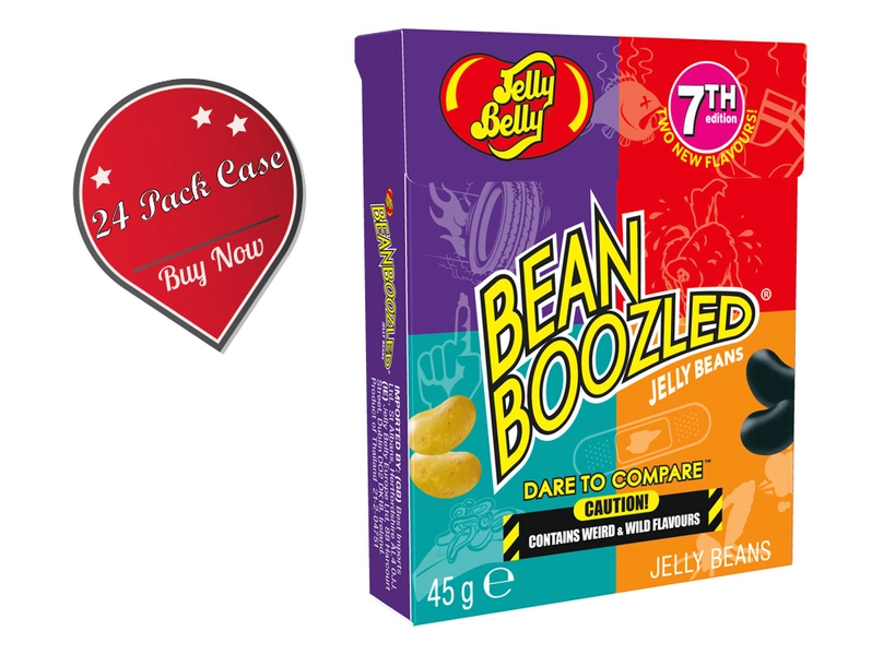 BeanBoozled 7th Edition 45g Multipack (1.08k) - Jelly Belly UK