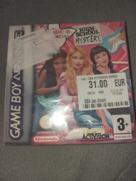 Barbie Diaries Gameboy