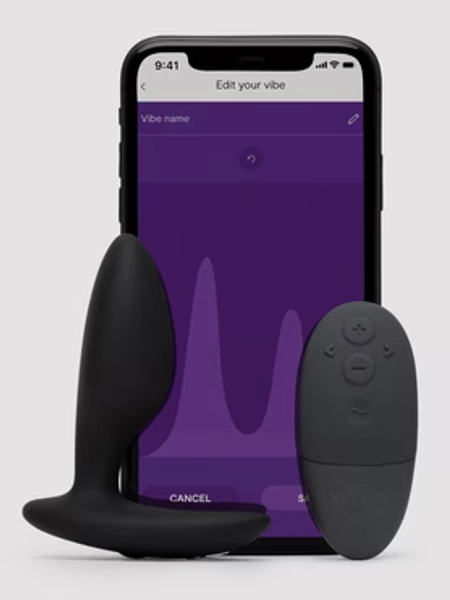 We-Vibe Ditto+ Rechargeable Remote and App Control Vibrating Butt Plug