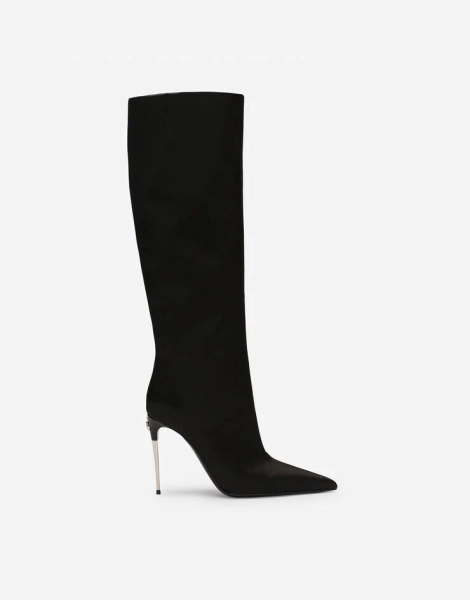 Satin boots D&G