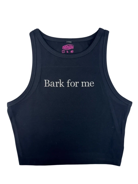 Bark for Me Embroidered Tank Top or Baby Tee - Etsy UK