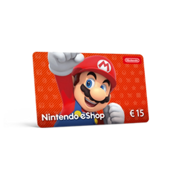€15,- Nintendo eShop card