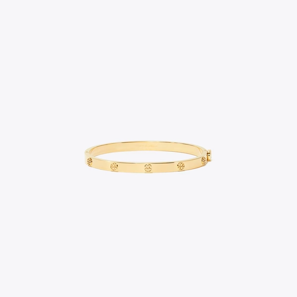 Thin Icon Hinge Bracelet in yellow, size S