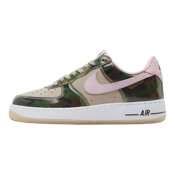 Nike Air Force 1 Abriebfeste Low-Top Skateboard-Schuhe Unisex Braun Grün Pink Sneaker HQ1967-200