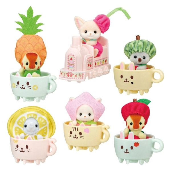 Sylvanian Families Mystery Box - Fruity Teacup Train