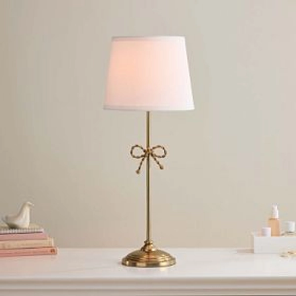 Forget-Me-Knot Bow Table Lamp (25")
