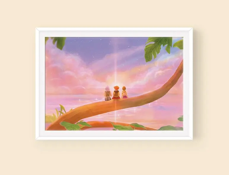 Kingdom Hearts Poster: Destiny Islands