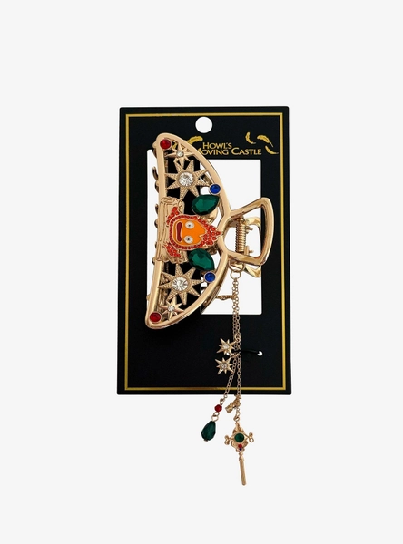 Studio Ghibli® Howl's Moving Castle Calcifer Gem Claw Hair Clip