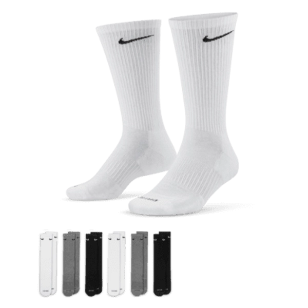 Nike Everyday Plus Cushioned Crew trainingssokken (6 paar)