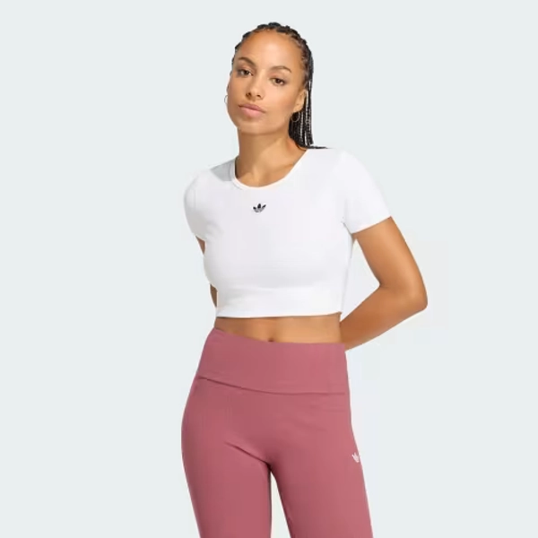 ESSENTIALS RIB TEE