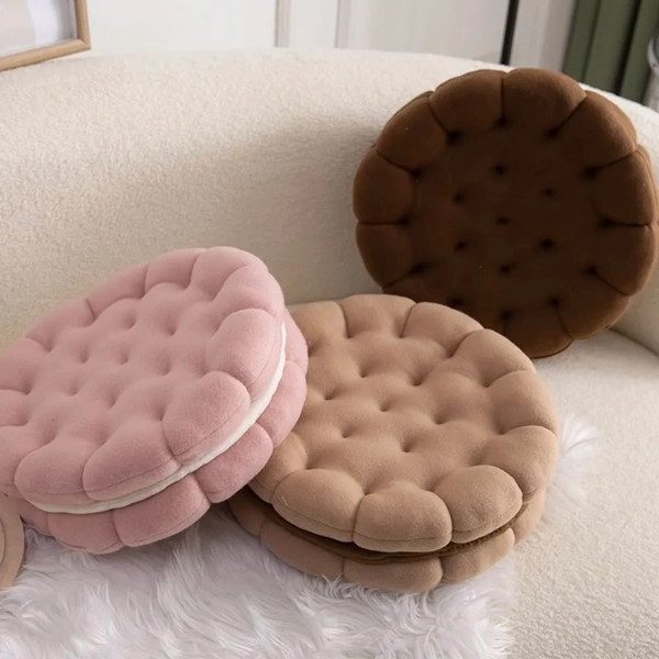 夾心餅乾坐墊 Oreo Cushion Double Layer Pillow Design