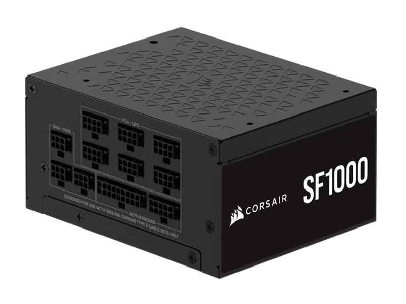 Corsair SF Series (2024) SF1000, 80 PLUS Platinum, Fully Modular SFX Power Supply, CP-9020257-NA