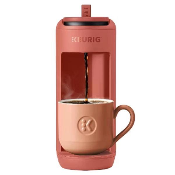 Keurig K-Mini Mate Single-Serve K-Cup Pod Coffee Maker Red Rocks