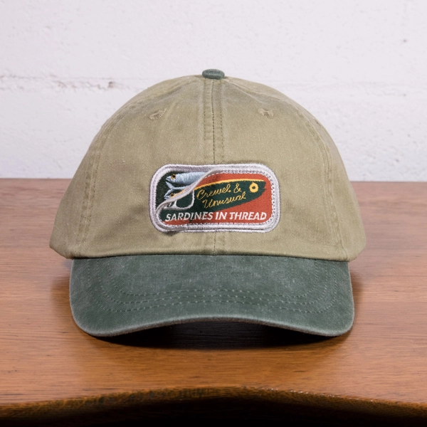 Sardines in a can Dad Hat - Crewel and Unusual