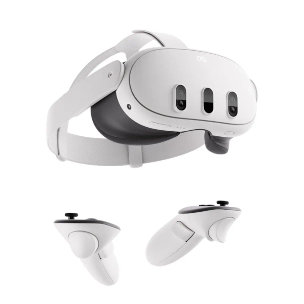 Meta Quest 3S, 128GB, inalámbrico, autónoma, blanco