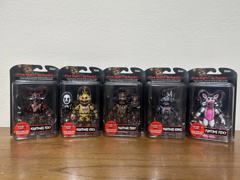 Funko FNAF Five Nights at Freddy's Action Figures Nightmare Set 