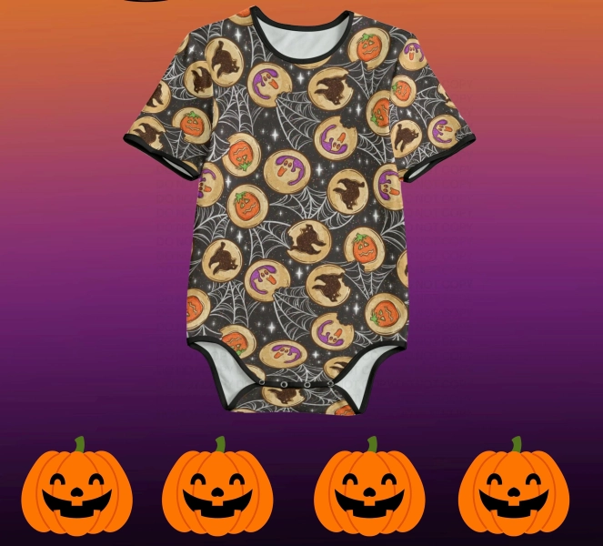 Halloween Cookies Snap Bodysuit