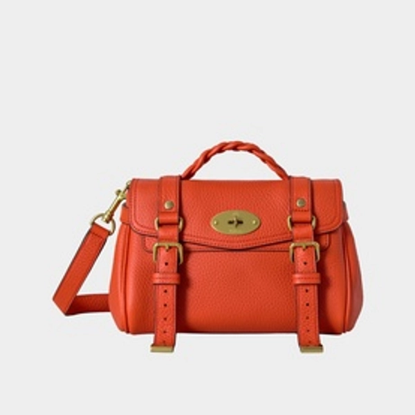 MULBERRY The Sustainable Edit Alexa Mini Tote Bag - Coral Orange
