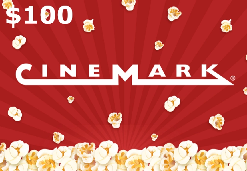 Cinemark Theatres $100 Gift Card US