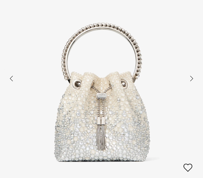 Jimmy Choo Bon Bon bag silver 