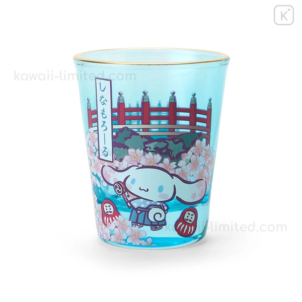 Japan Sanrio Shot Glass - Cinnamoroll : Cherry Blossom