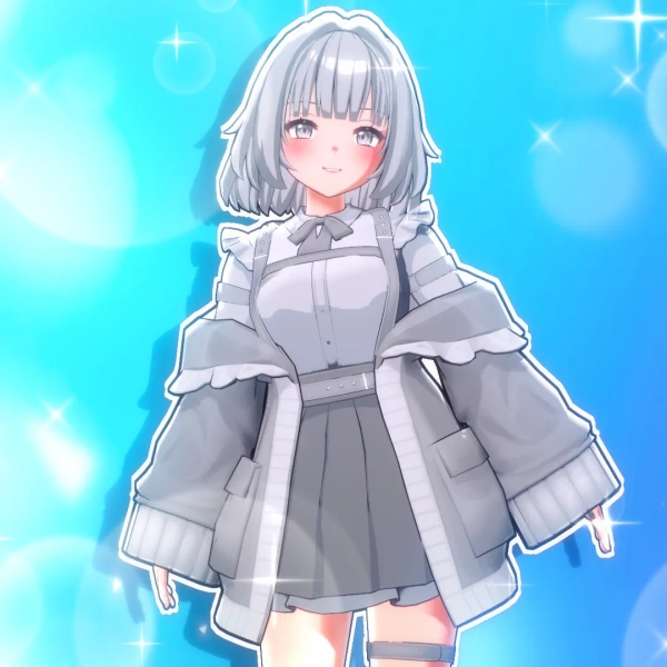 3D Customizable Model! by pastell_vtuber (@pastell_vtuber)