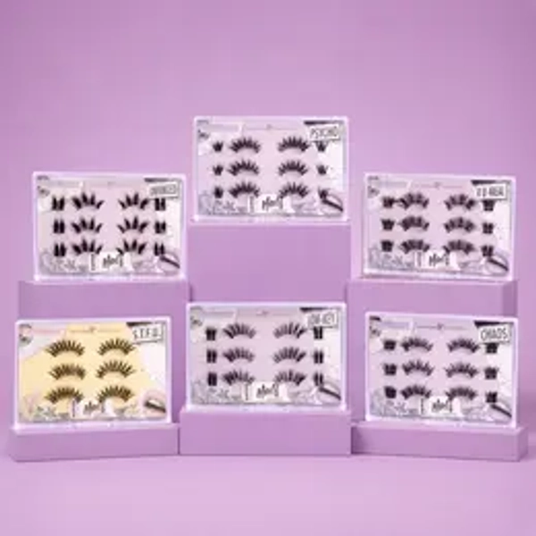 SUPER PRE-GLUED HALF TO FULL STRIP LASHES  BY UNICORN COSMETICS