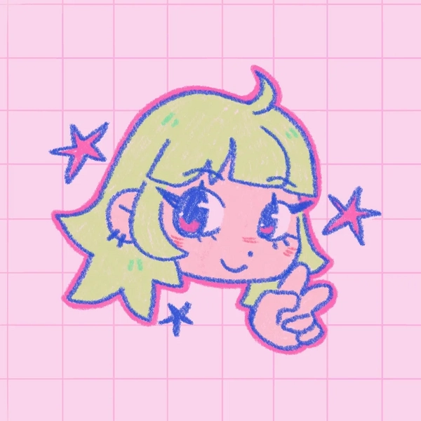 Colored Wiggly Animation ✦  @lowpolyfrog