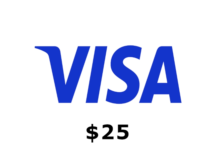 MyPaymentVault Prepaid Visa USD 25