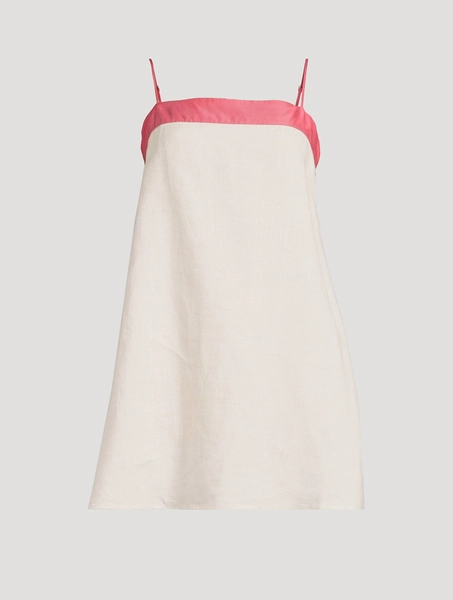 Lauren Linen Mini Dress