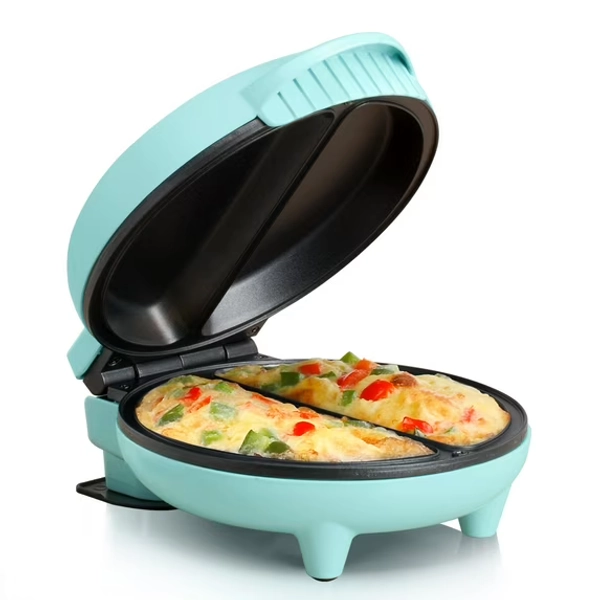 Housewares 2-Section Omelet Maker , Mint Stainless Steel
