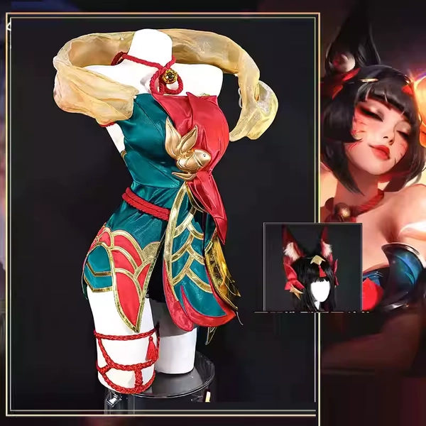 After Hours Ahri Cosplay + Wig + Ears