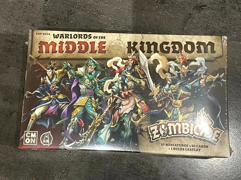 Zombicide White Death - Esclusiva Kickstarter - Warlords of the Middle Kingdom