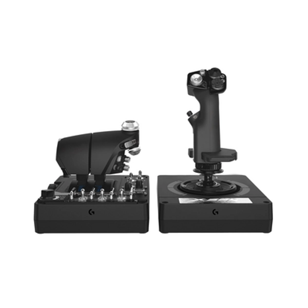 Logitech G X56 VR Simulator Compatible HOTAS Joystick in Black