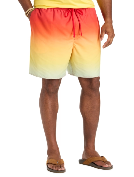 OmbrĂŠ Printed Swim Trunks