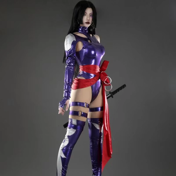 Rolecosplays Marvel Rival Psylocke VENGEANCE Halloween Cosplay Costume