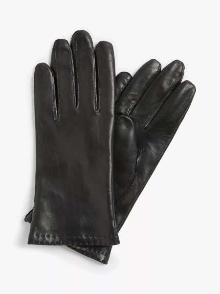 John Lewis Women's Cashmere Lined Leather Gloves