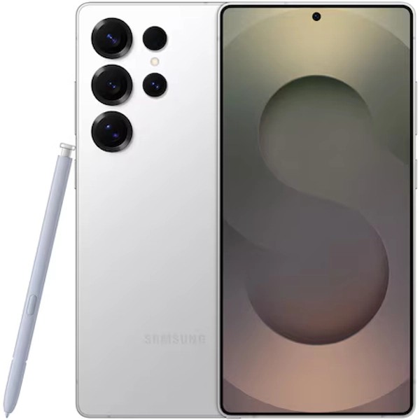 Samsung Galaxy S25 Ultra Mobiltelefon, Dual SIM, 12GB RAM, 512GB, 5G, TitánfehérEzüst - eMAG.hu