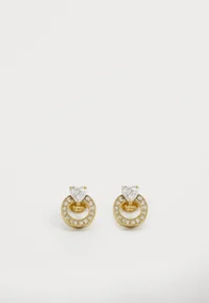 Gold crystal earrings Guess