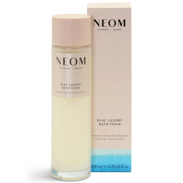 NEOM Wellbeing Real Luxury De-Stress Bath Foam (200ml)