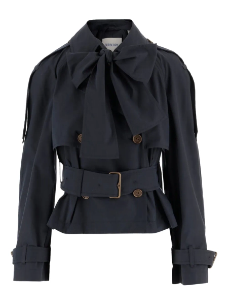 Burberry bow belted jacket | 4