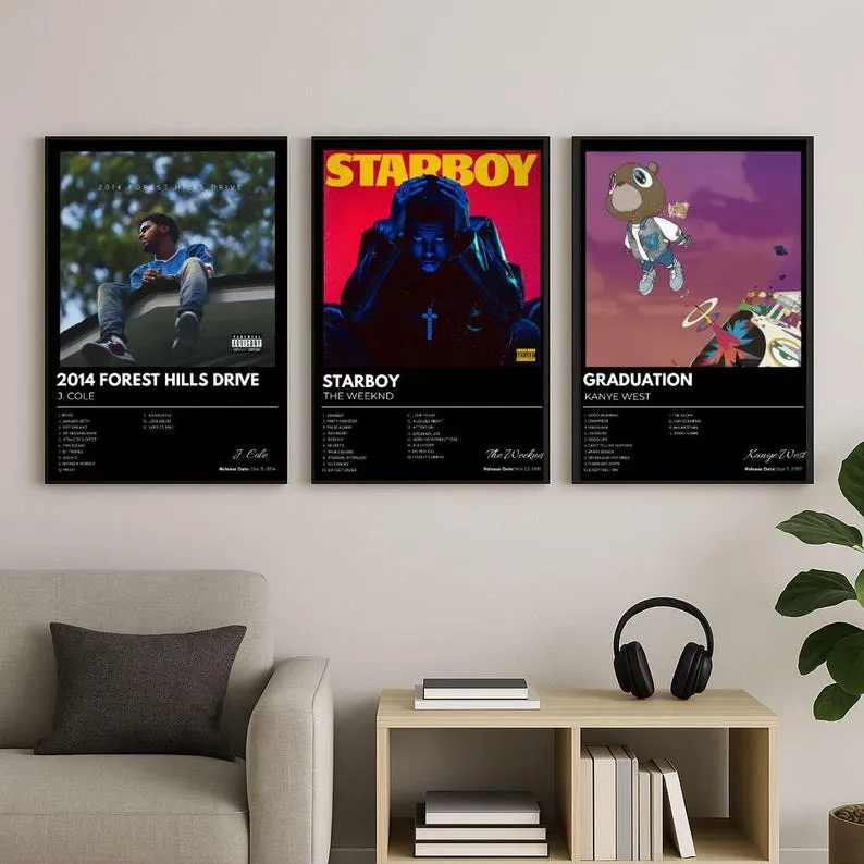 Custom Album Cover Set of 3