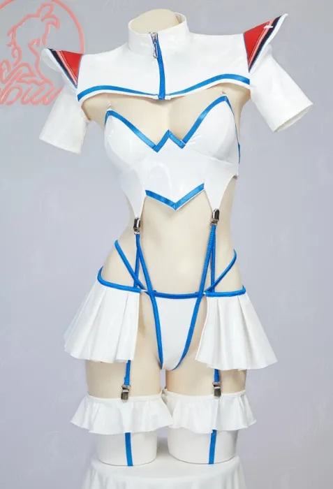 KLK Kiru Ra Kiru Satsuki Derivative Lingerie Set Top and Skirt with Panty and Gloves