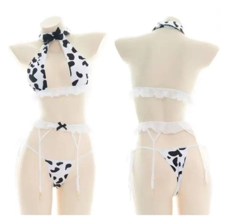 AniLV-Body de la serie de dibujos animados de Anime, ropa interior, disfraz de sirvienta, Bikini Kawaii para niña, conjunto de traje de baño, Cosplay - AliExpress 200000532