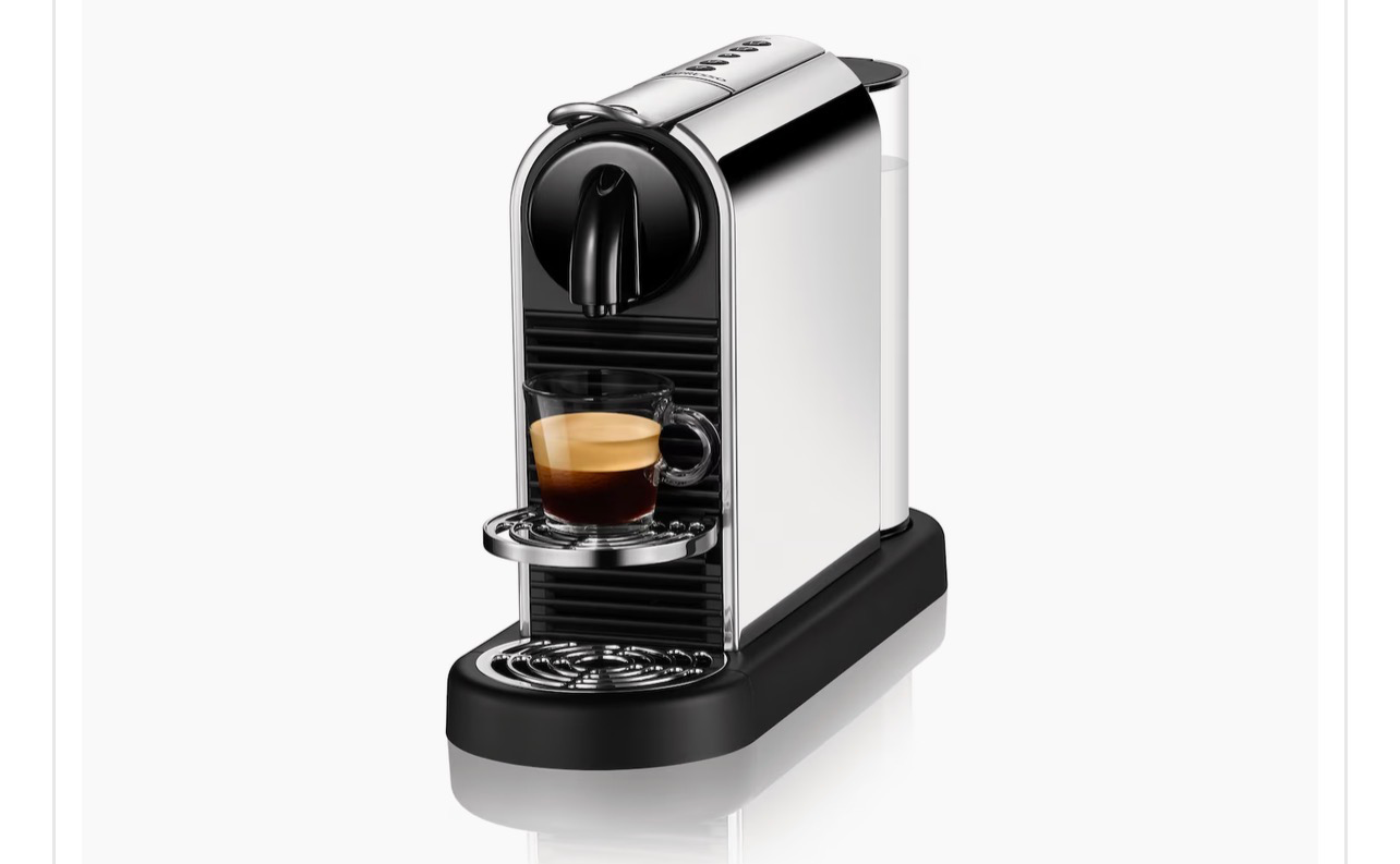 Nespresso Citiz - Platinum Stainless Steel | The Ultimate Espresso Machine