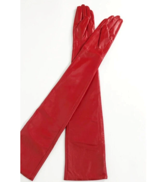 Customized RED gloves