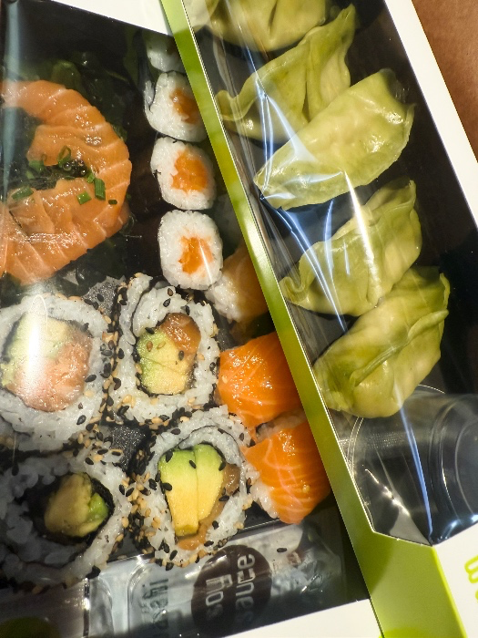Sushi for lunch 